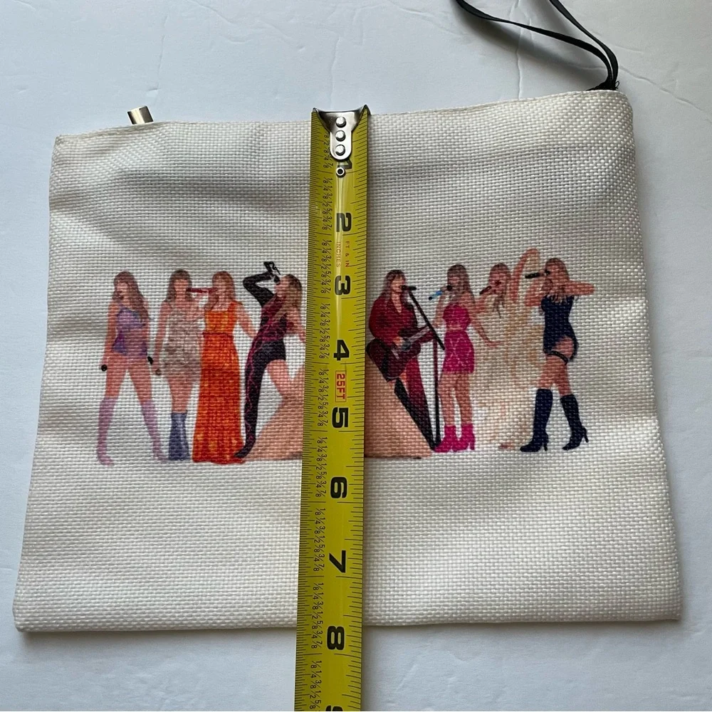 Taylor Swift Themed Zippered Pouch Set of‎ Two